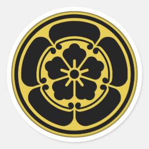 Oda Clan Kamon Ronde Sticker