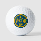 Oda-clanwapen (Kamon) Golfballen (Voorkant)