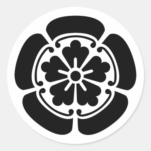 Oda, Japan Ronde Sticker (Voorkant)