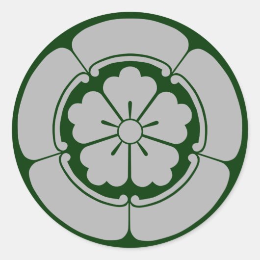 Oda Mokkou(LG) Ronde Sticker (Voorkant)