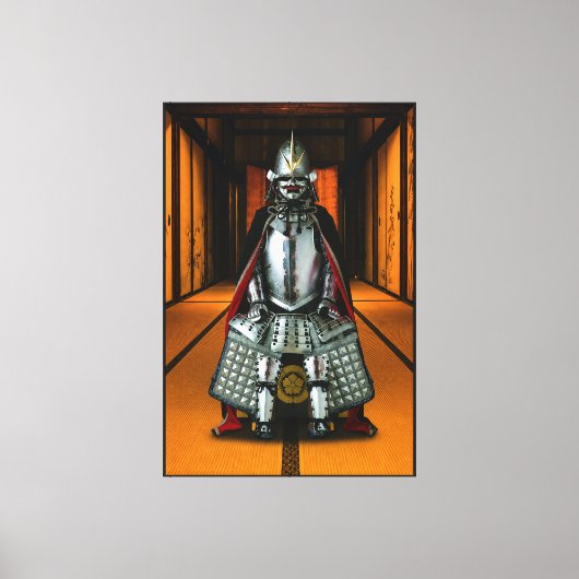 Oda Nobunaga harnas canvas 40x60 Afdruk (Voorkant)