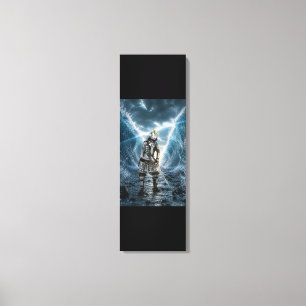 Oda Nobunaga Samurai-pantser Water 12x36 Canvas Afdruk