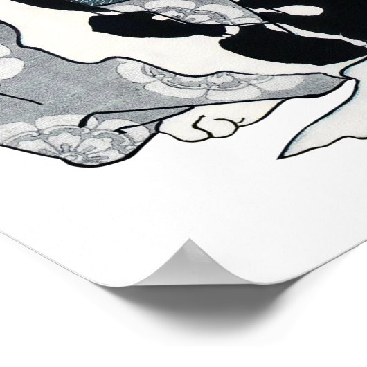 Oda Nobunaga Ukiyo-e Poster (Hoek)