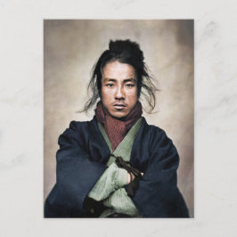 Oda Nobuyoshi Samurai Portret Briefkaart