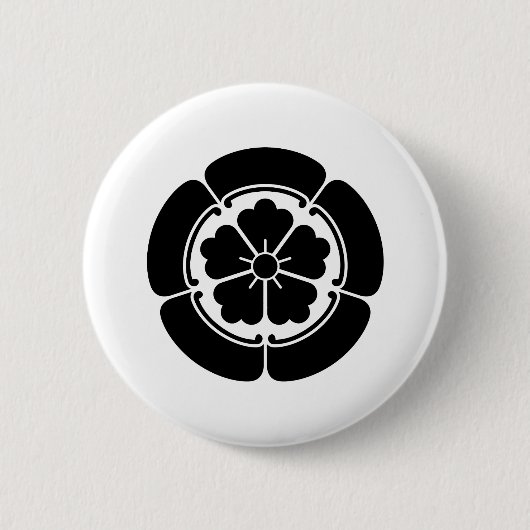 ODA-ONODERA RONDE BUTTON 5,7 CM (Voorkant)