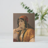 Odalesque by Gustav Richter Chromolithograph Briefkaart (Staand voorkant)