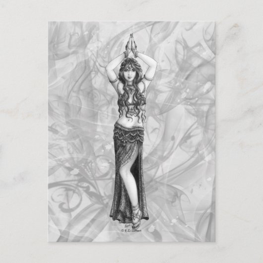 Odalisk Briefkaart (Voorkant)