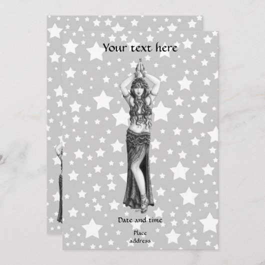 Odalisk Kaart (Voorkant / Achterkant)