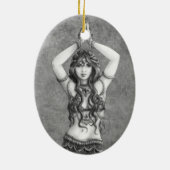 Odalisk Keramisch Ornament (Achterkant)