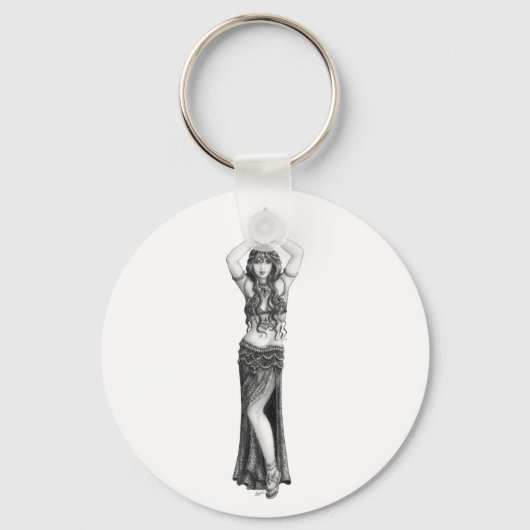 Odalisk Sleutelhanger (Voorkant)