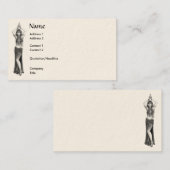 Odalisk Visitekaartje (Voorkant / Achterkant)