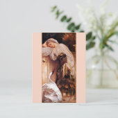 Odalisque 1862, door Lord Frederic Leighton Briefkaart (Staand voorkant)