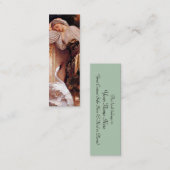 Odalisque Bladwijzer van Frederick Lord Leighton Mini Visitekaartje (Voorkant / Achterkant)