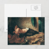 Odalisque Briefkaart (Voorkant / Achterkant)