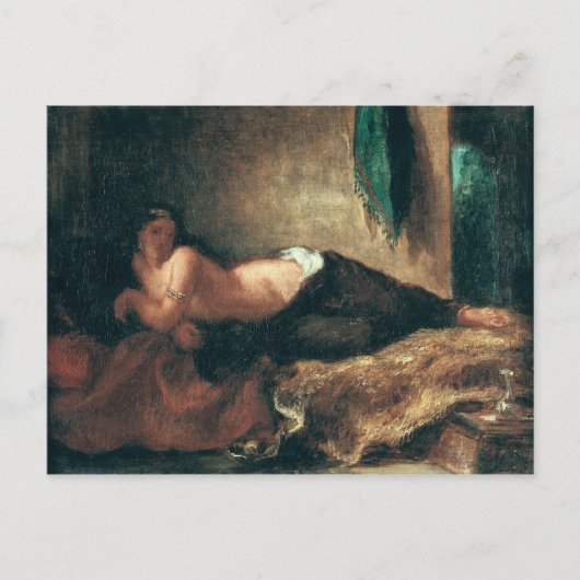 Odalisque Briefkaart (Voorkant)