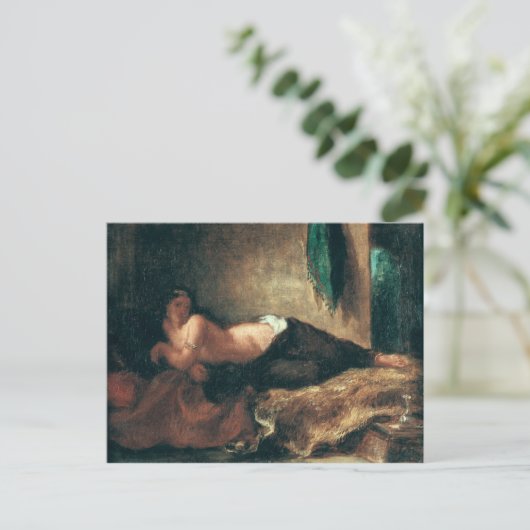 Odalisque Briefkaart (Staand voorkant)