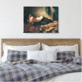 Odalisque Canvas Afdruk (Insitu (Slaapkamer))
