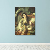 Odalisque Canvas Afdruk (Insitu (Houten vloer))