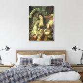Odalisque Canvas Afdruk (Insitu (Slaapkamer))
