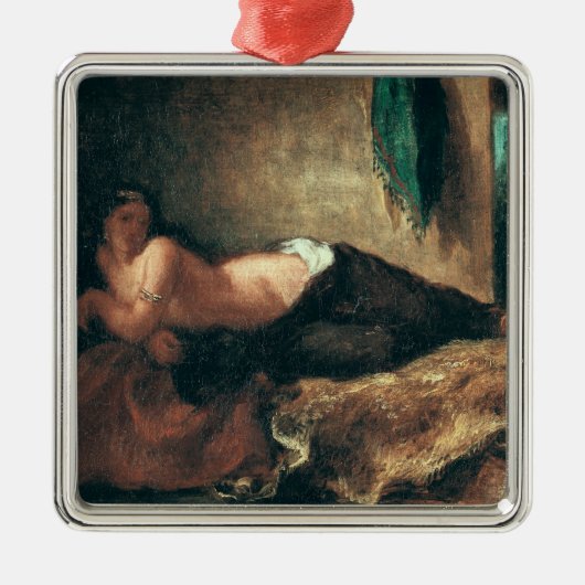 Odalisque Metalen Ornament (Voorkant)