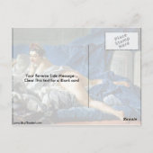 Odalisque van Francois Boucher Briefkaart (Achterkant)