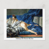 Odalisque van Francois Boucher Briefkaart (Voorkant)