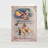  Odd Air Ballon Halloween Kaart (Voorkant)