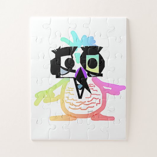 ODD BIRD Kinder Jigzaag Puzzle Legpuzzel (Verticaal)