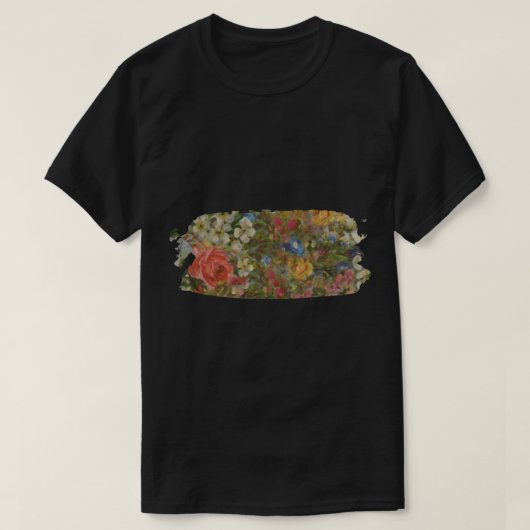 . Odd. Bloemen schilderen T-shirt (Design voorkant)