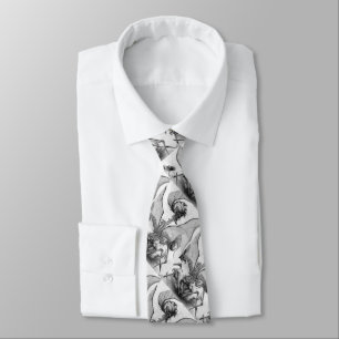 Odd Bone Fellow Horror Monster Art Necktie Stropdas