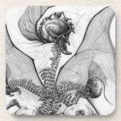 Odd Bone Fellow Horror Monster Art Onderzetters (Voorkant)