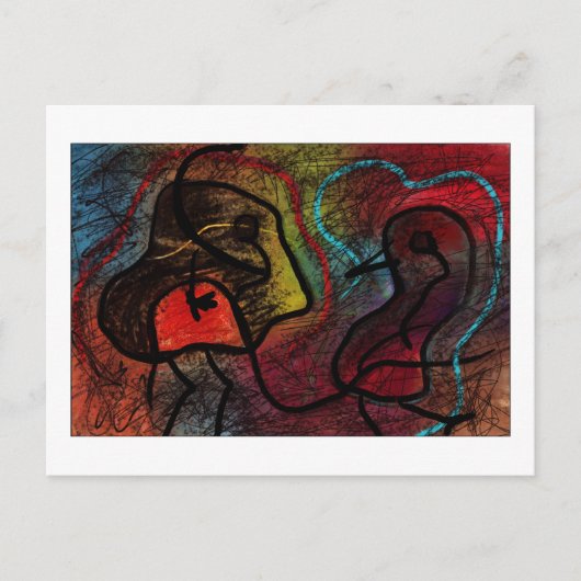 Odd Couple Briefkaart (Voorkant)