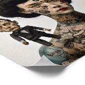 Odd Doll Surrealist AI afbeelding 005 P Poster (Hoek)