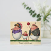 Odd Easter Briefkaart (Staand voorkant)