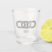 ODD-FELLOW-SCHOENGLAS (2) SHOT GLAS (Voorkant)