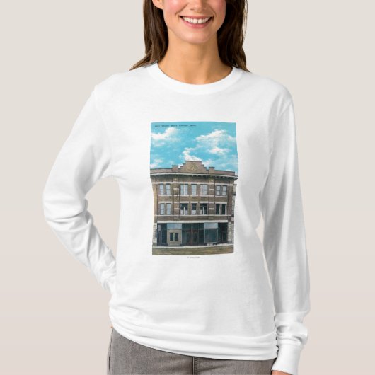 Odd Fellows' Block ViewBillings, MT T-shirt (Voorkant)