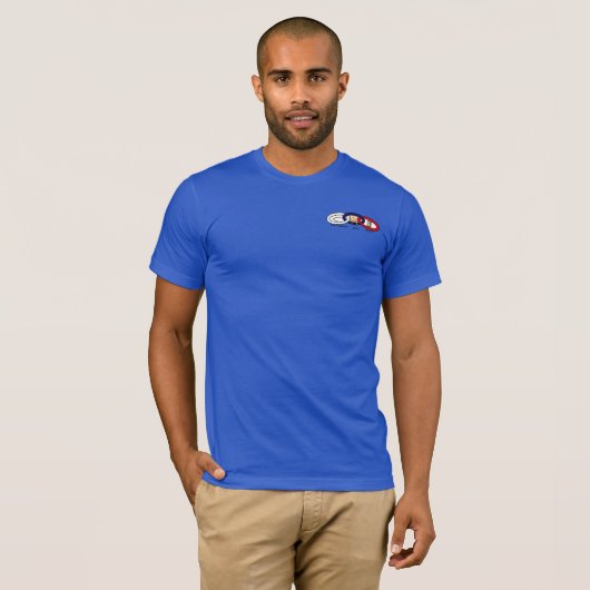 Odd Fellows Creativeoneness blue T-shirt (Voorkant volledig)