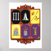 Odd Fellows Encampment Emblematische Grafiek van d Poster (Voorkant)