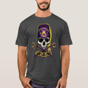 Odd Fellows Encampment Skull en Crossed Crooks T-shirt