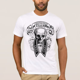 Odd Fellows FLT Skull en Collar T-shirt