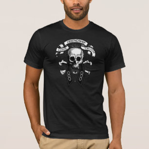 Odd Fellows FLT Skull en Collar T-shirt