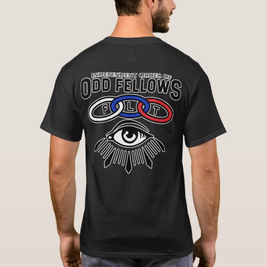 Odd Fellows Links and Eye T-shirt (Achterkant)