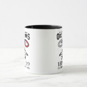 Odd Fellows Links en Eye 200th Jubileum Mok (Midden)