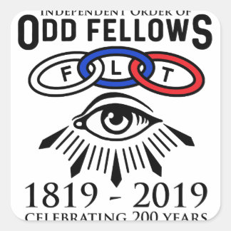 Odd Fellows Links en Eye 200th Stickers