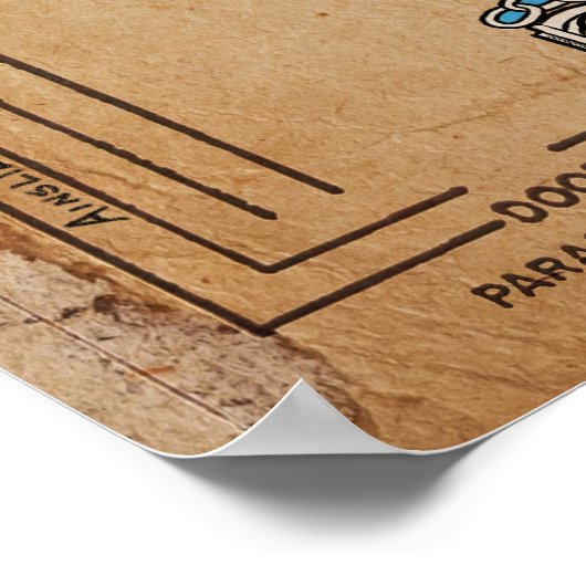 Odd Fellows Lodge Jewel Chart Poster (Hoek)