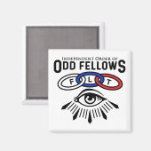 Odd Fellows Magnet (Voorkant / Achterkant)