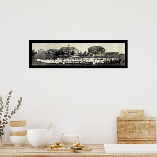 Odd Fellows Orphans TX Foto 1914 Poster (Keuken)