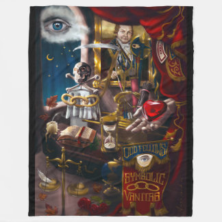 Odd Fellows Symbolische Vanitas Fleece Deken