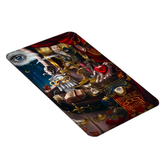 Odd Fellows Symbolische Vanitas Magneet (Rechterzijde)