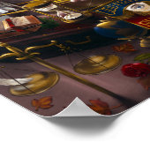 Odd Fellows Symbolische Vanitas Poster (Hoek)